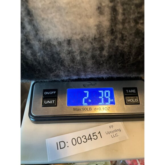 Banana Republic Womens Large P Coat Italian Wool Blend Plaid Check Double Breast - Picture 15 of 15